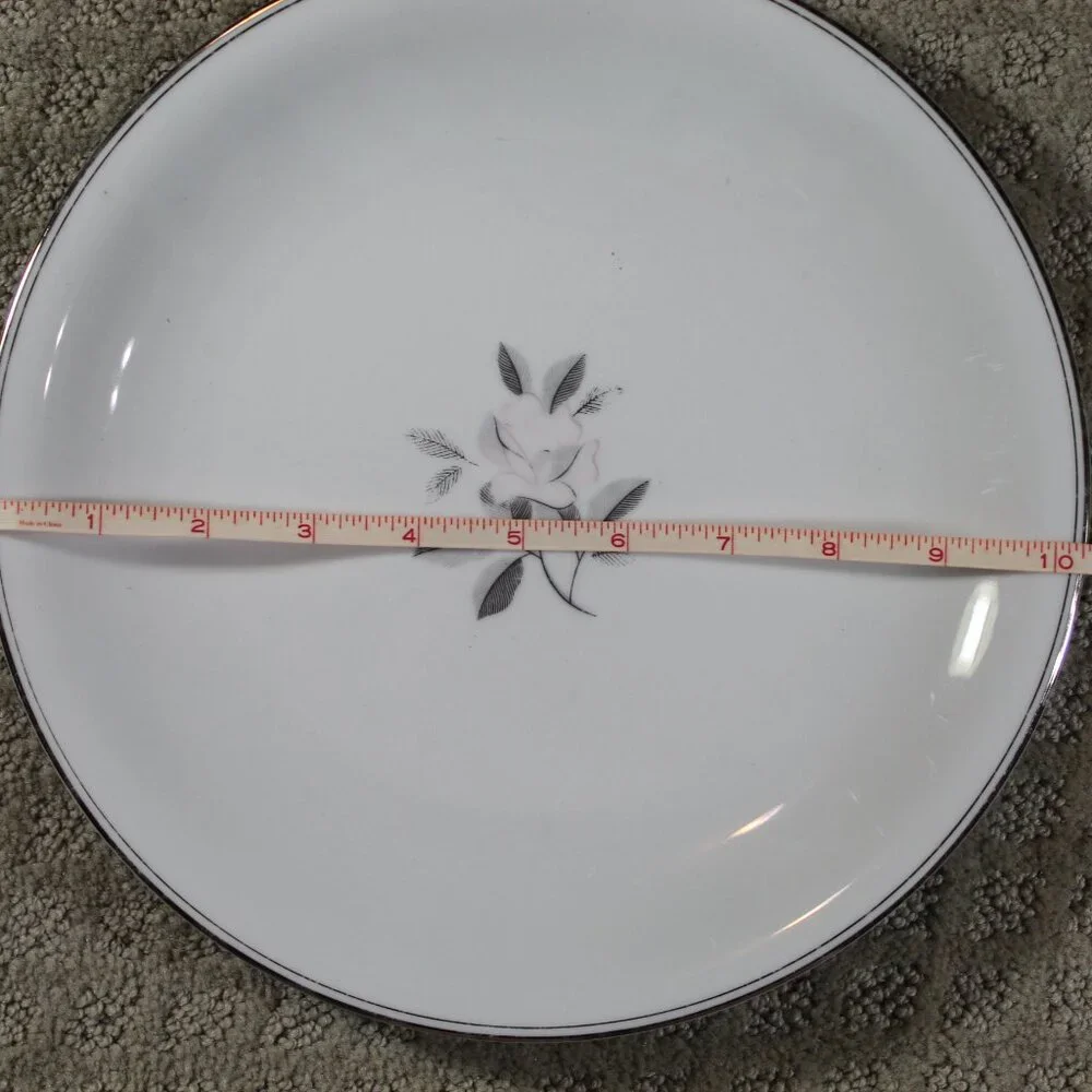 Set of 3 Noritake China ROSALES 5790 1 Dinner Plate 10 3/8